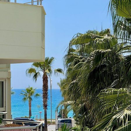 Sa Apartments! Beachfront Apartment With Sea View & Pool Alanya Eksteriør billede
