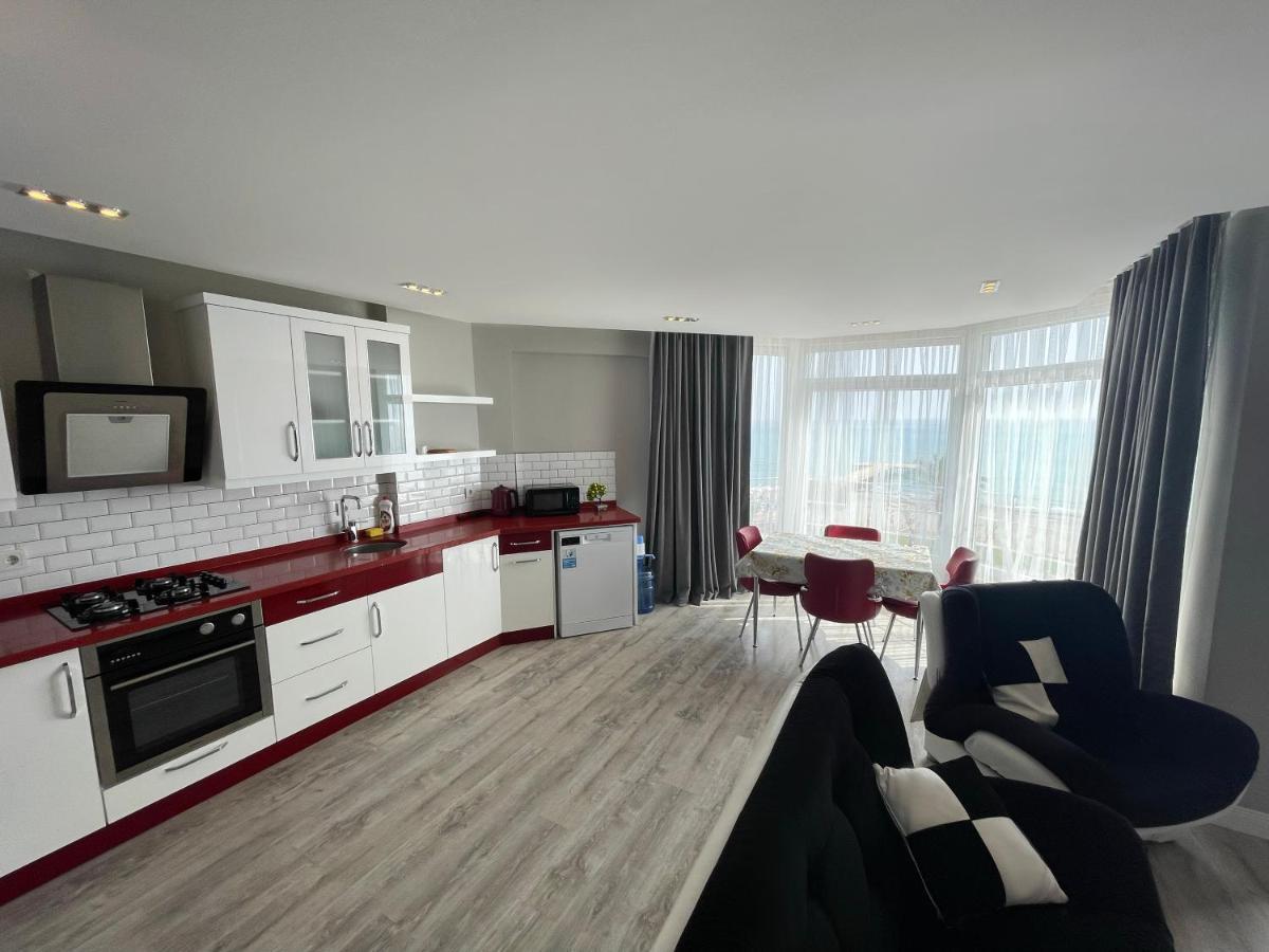 Sa Apartments! Beachfront Apartment With Sea View & Pool Alanya Eksteriør billede