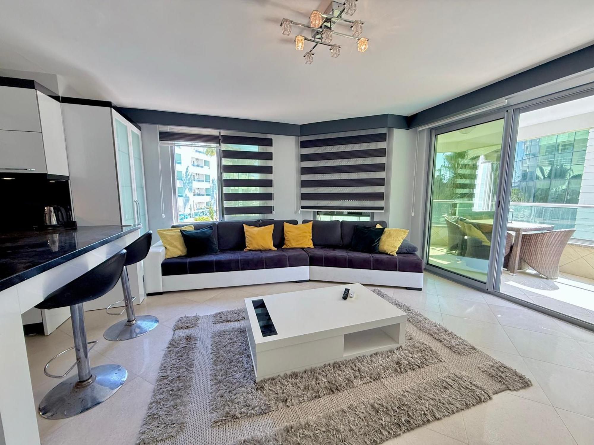 Sa Apartments! Beachfront Apartment With Sea View & Pool Alanya Eksteriør billede